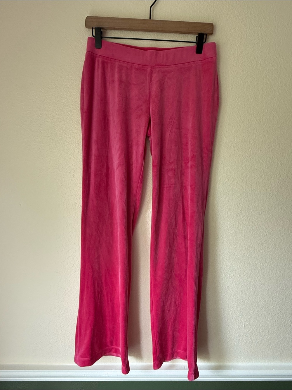 Juicy Couture Hot Pink Velour Track Pants